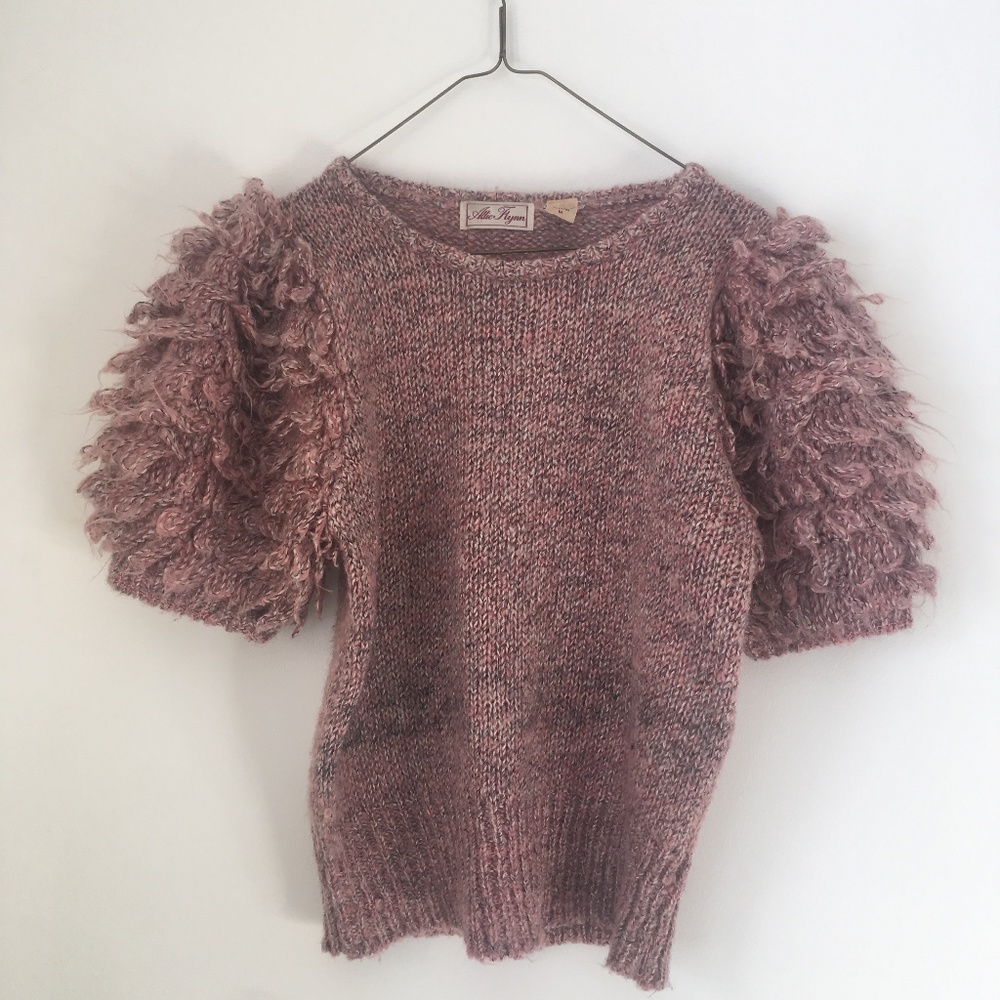 Vintage Puff Sleeve Sweater